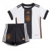 Cheap Germany Home Football Kit Children World Cup 2022 Short Sleeve (+ pants)
